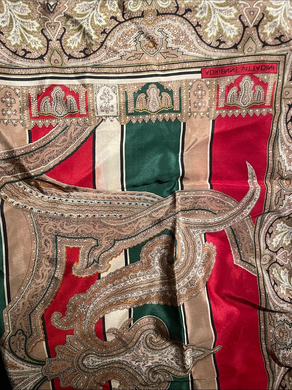 VTG A VITTADINI SILK SCARF